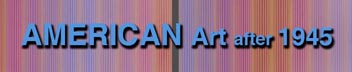 American Art after 1945